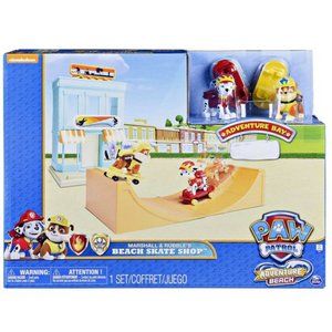 Paw Patrol Adventure Beach Skate Shop Playset
